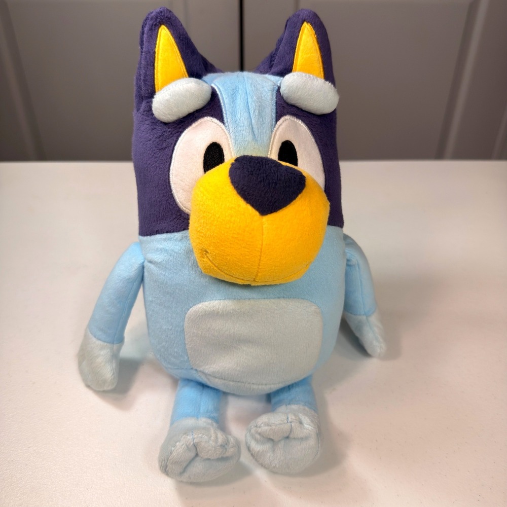 Bluey Interactive Talking Plush Moose Toys 12" Stuffed Animal Tested & Working